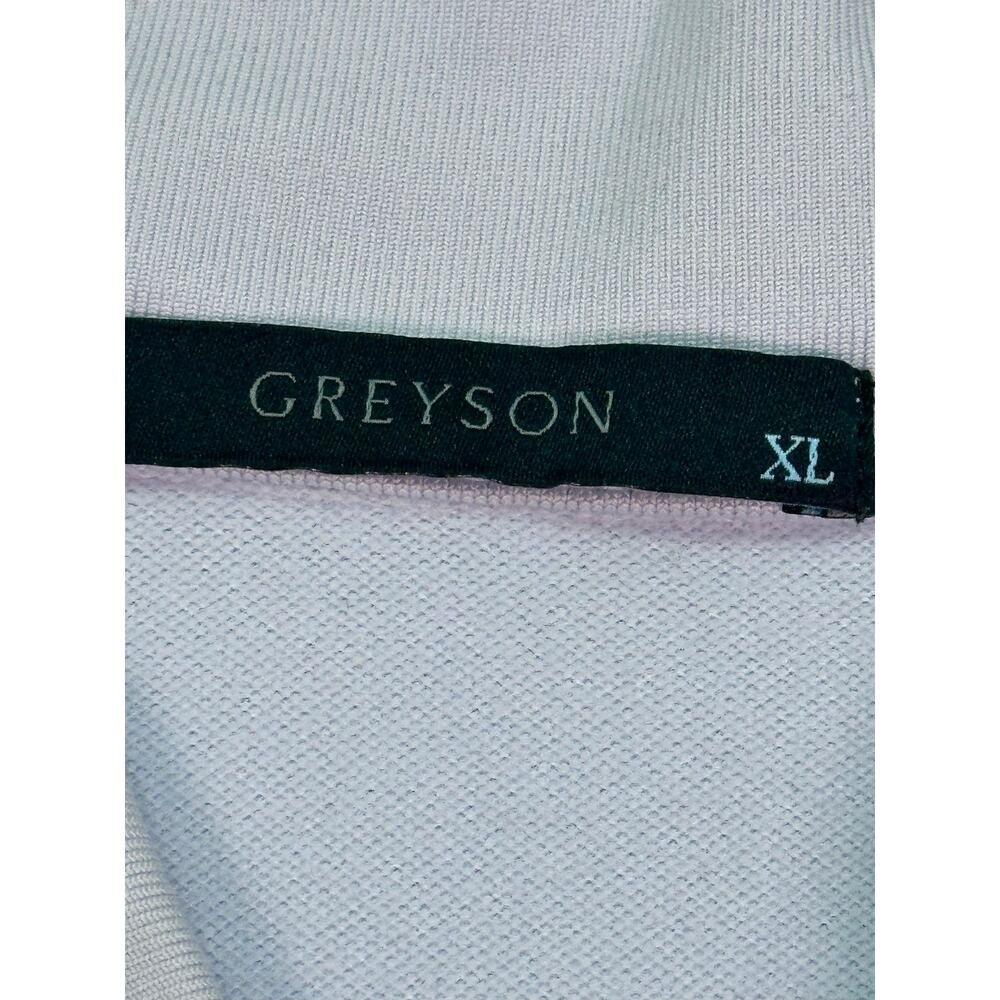 Greyson Siasconset Powder Blue 1/4 Zip Performance Pullover Sweater XL - Picture 6 of 11